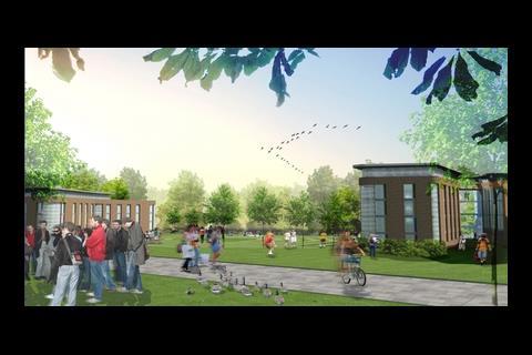 Page\Park's winning design for Warrick University halls